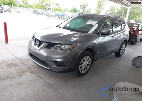2016 Nissan Rogue S from USA, damaged, VIN KNMAT2MT5GP678689